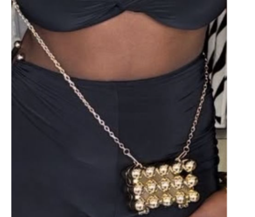 Acrylic compact women's crossbody bag KLQ-178