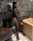 Mesh printed high elasticity lace up slit set