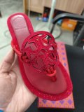 Flip flops with rhinestone inlay slippers