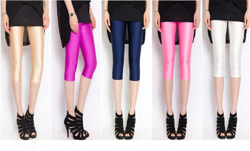 Smooth  Glossy Leggings YJ40055792596