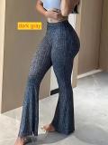 Tight elastic leggings yoga pants