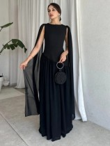 Dress style sleeveless dress long skirt