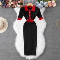 Polo Knitted Dress