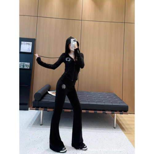 Hooded Pullover and Pants Set