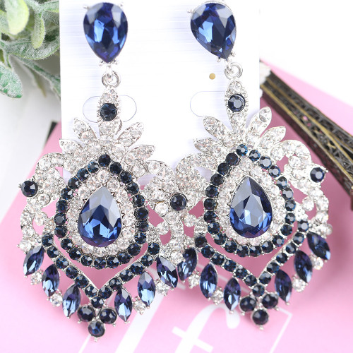 Crystal earrings and pendants