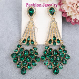 Crystal earrings and pendants