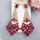 Crystal earrings and pendants