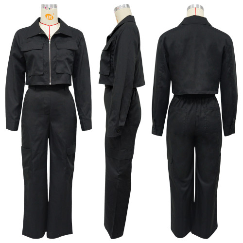Long sleeved work pants set