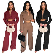 Long sleeved work pants set