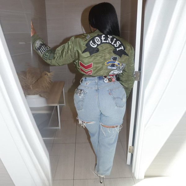 Heavy Industry Embroidered Gareth Cloth Jacket