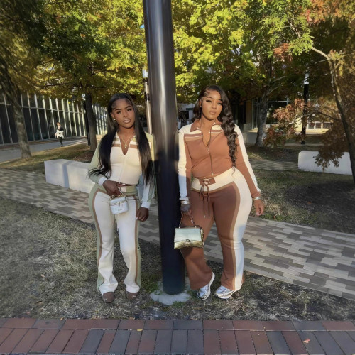 Long sleeved and long pants two-piece set