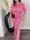 Long sleeved and long pants two-piece set