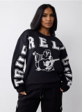 Cartoon round neck long sleeved sweatshirt sweatshirt