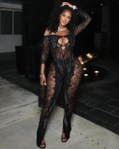 Heat-stamped diamond sheer bodycon sheer bodycon Heat-stamped diamond sheer bodycon sheer bodycon
