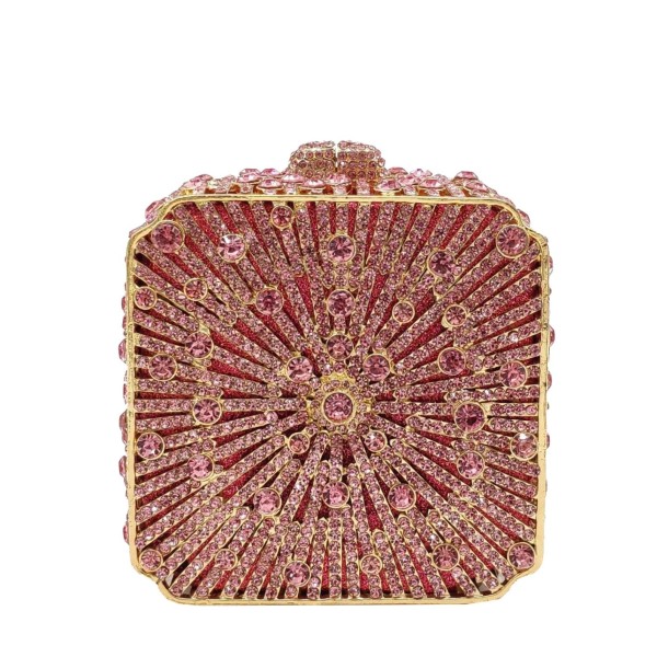 Clutch bag with full diamond decoration for women BL526
