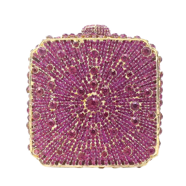 Clutch bag with full diamond decoration for women BL526