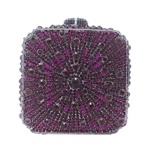 Clutch bag with full diamond decoration for women BL526
