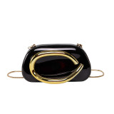 Acrylic hand-held bag, shoulder bag, crossbody bag