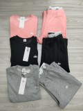 Cotton wide-leg jogging pants 2 pcs set NB965910907021