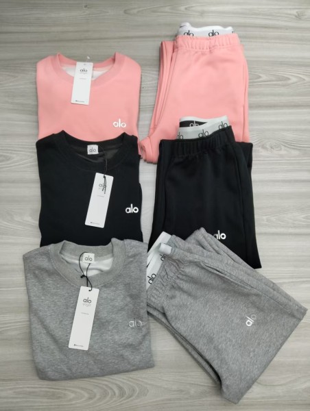 Cotton wide-leg jogging pants 2 pcs set NB965910907021