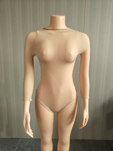 Sexy High-Elastic Bodysuit Shiny Transparent Sexy Socks Underwear