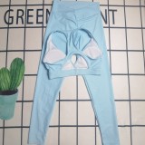 Top and Pants 2-Piece Set Yoga Wear Set