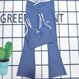 Tank top and pants sports suit