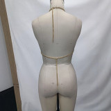 Shell vest, chest decoration, body chain, neck hanging top