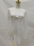 Bikini mesh hollow knitted sweater dress