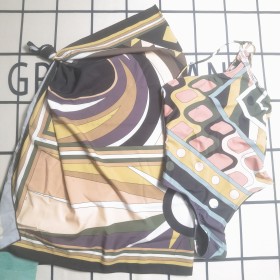 Square scarf+one-piece swimsuit
