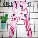 Tank top and pants sports suit
