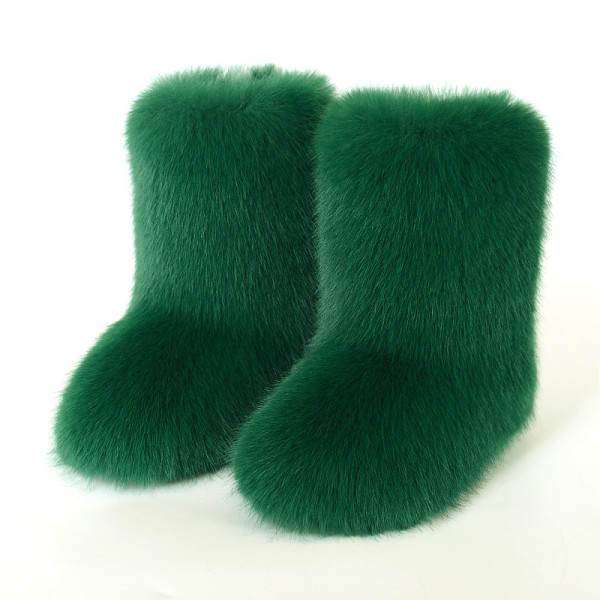 fur furry snow boots and shoesSC986230816981