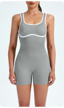 Seamless one-piece yoga suit, sports elastic vest, contrasting color jumpsuit Seamless one-piece yoga suit, sports elastic vest, contrasting color jumpsuit