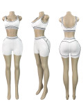 HR25083 Letters Women Sports Casual Two-Piece Set