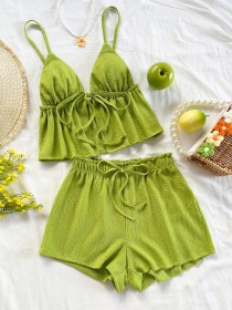 Strap top, low cut, backless, lace up vest