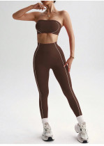 Color blocked patchwork yoga pants Color blocked patchwork yoga pants