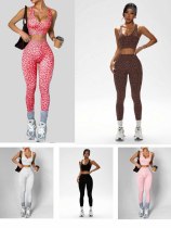 Tight pants women's vest two-piece set Tight pants women's vest two-piece set