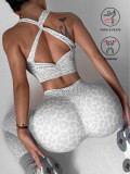 Tight pants women's vest two-piece set