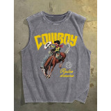 Round neck pure cotton top