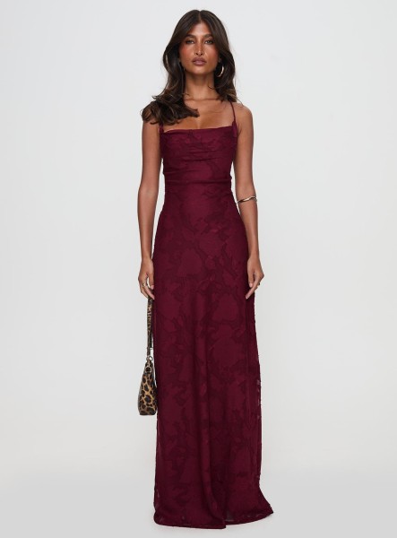Backless dress, banquet evening dress, long skirt