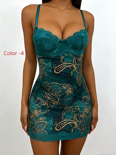 Silk camisole skirt