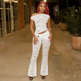 Perspective lace set