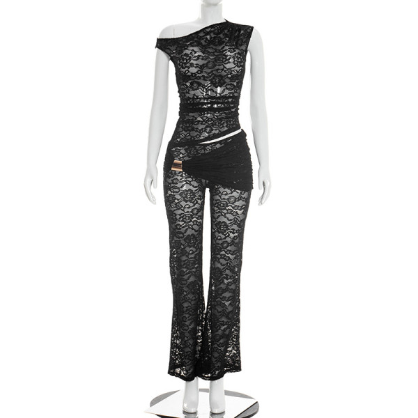 Perspective lace set