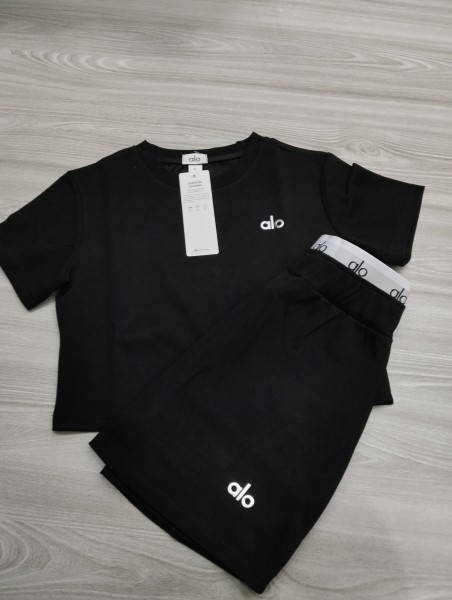 Pure Cotton T-Shirt and Skirt Set Two-Piece