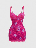 Silk camisole skirt