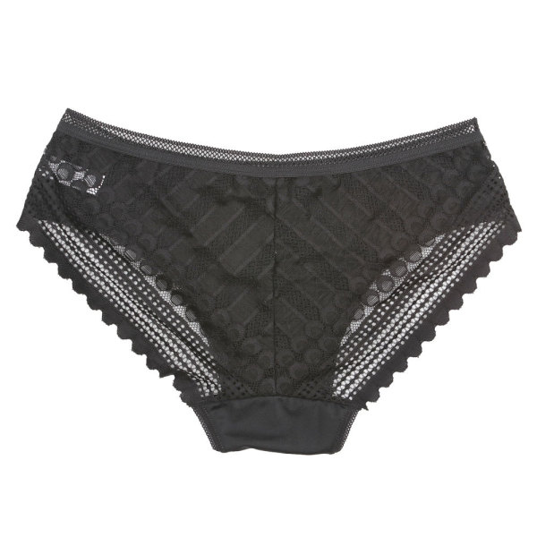 Ice silk striped lace underwear