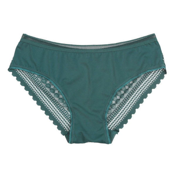 Ice silk striped lace underwear