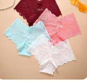 Lace mesh women's underwear
