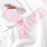 Lace printed women's underwear