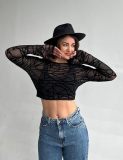 Long sleeved plush top